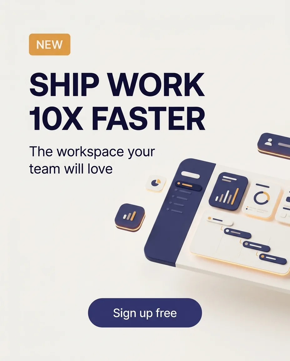 SaaS product ad
