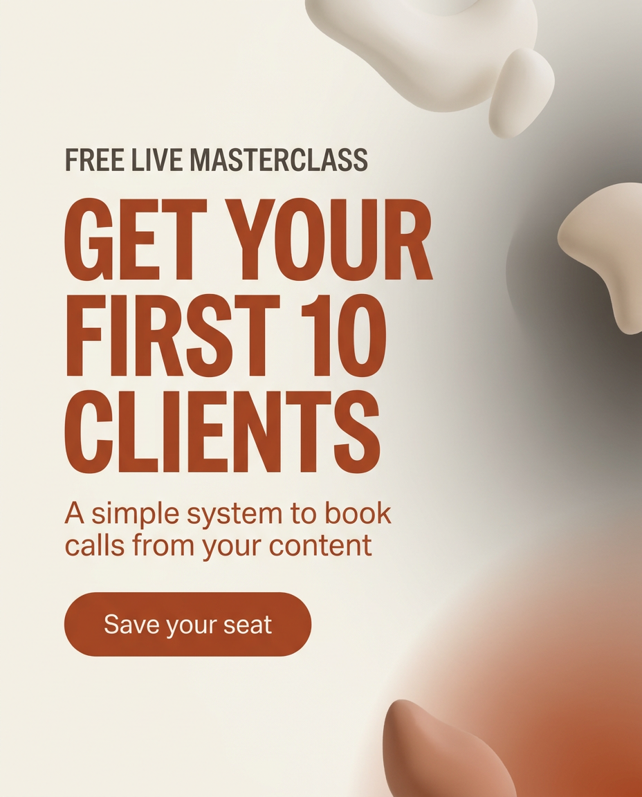 Webinar masterclass ad